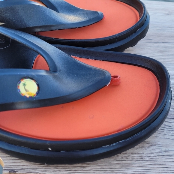 Men's Hawaiian Jellys Slide Flip Flop Thong Flat Sandals Sz 12 - Picture 14 of 15